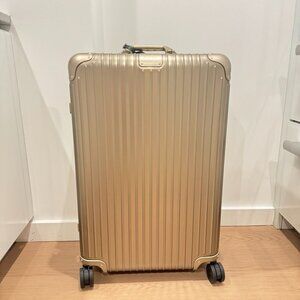 RIMOWA NWT Check-In Large Titanium